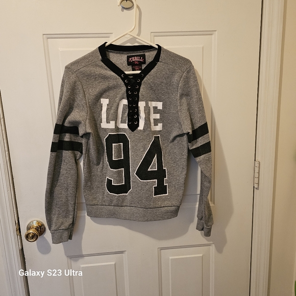 Gray Thrill 94 sweatshirt - Picture 1 of 4